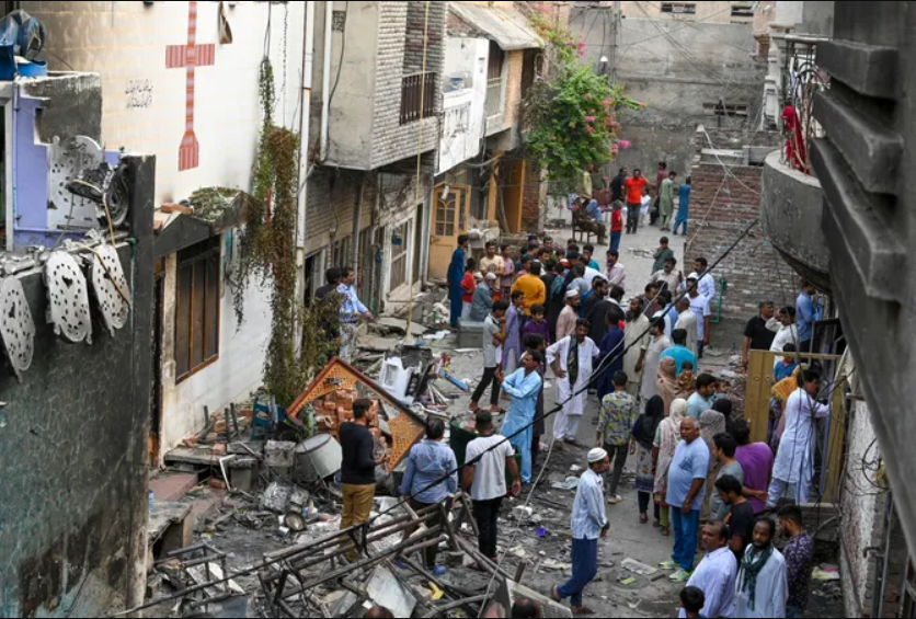 اعتداءات على الكنائس في باكستان