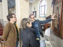 Father Bashar Fawadleh Receives Ambassador of the Order of Malta and Highlights Taybeh’s Challenges