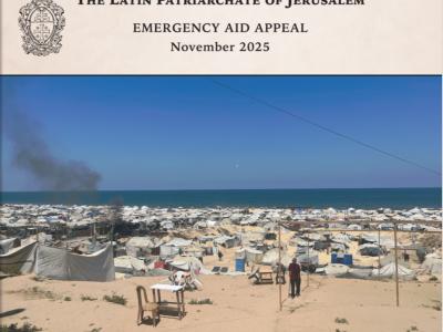البطريركية اللاتينية: إيصال أكثر من 1500 طن من المساعدات الإنسانية إلى غزة والضفة والقدس
