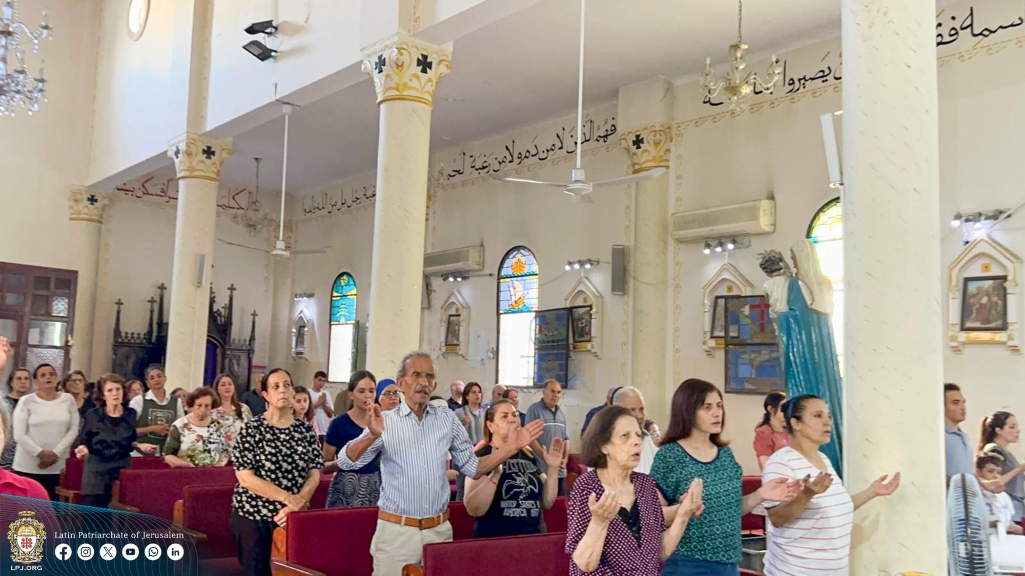 كنيسة العائلة المقدسة للاتين في غزة