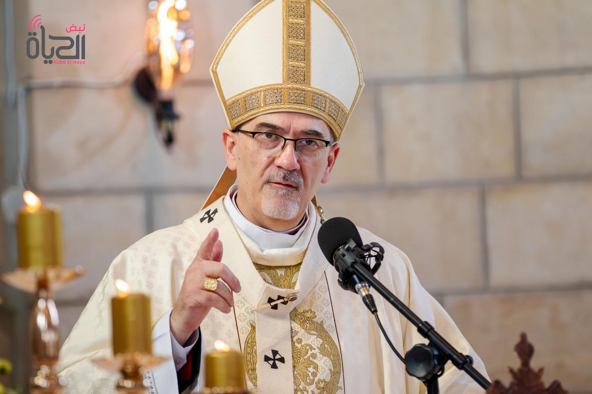 الكاردينال بيتسابالا: علينا الصمود والوحدة لمواجهة غموض المستقبل في فلسطين